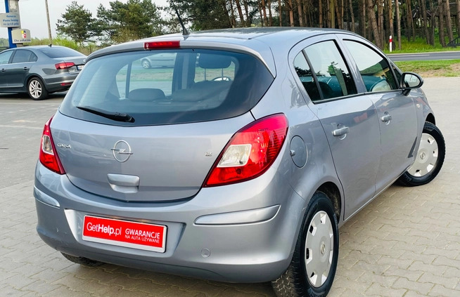 Opel Corsa cena 11800 przebieg: 190000, rok produkcji 2008 z Wągrowiec małe 781